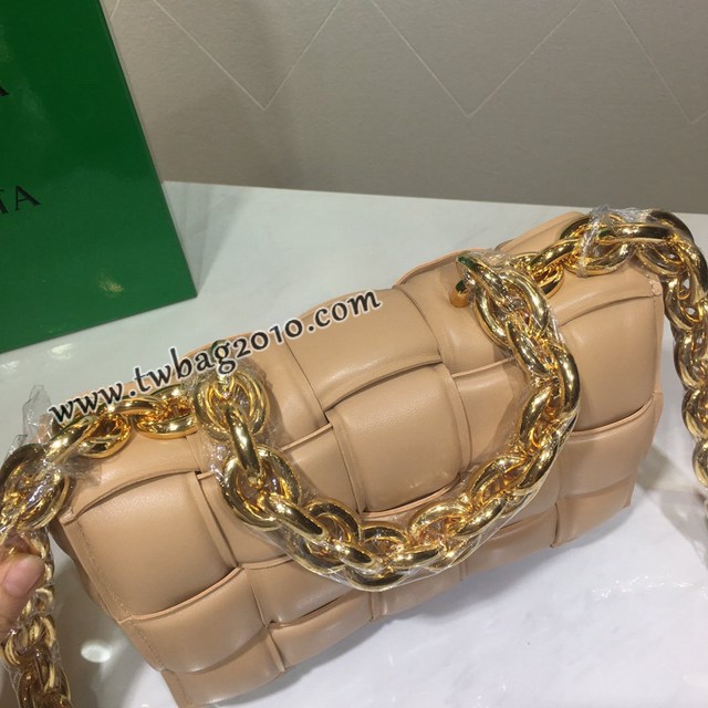 Bottega veneta高端女包 96008 寶緹嘉新款枕頭鏈條包  BV經典款單肩斜挎手提女包  gxz1194